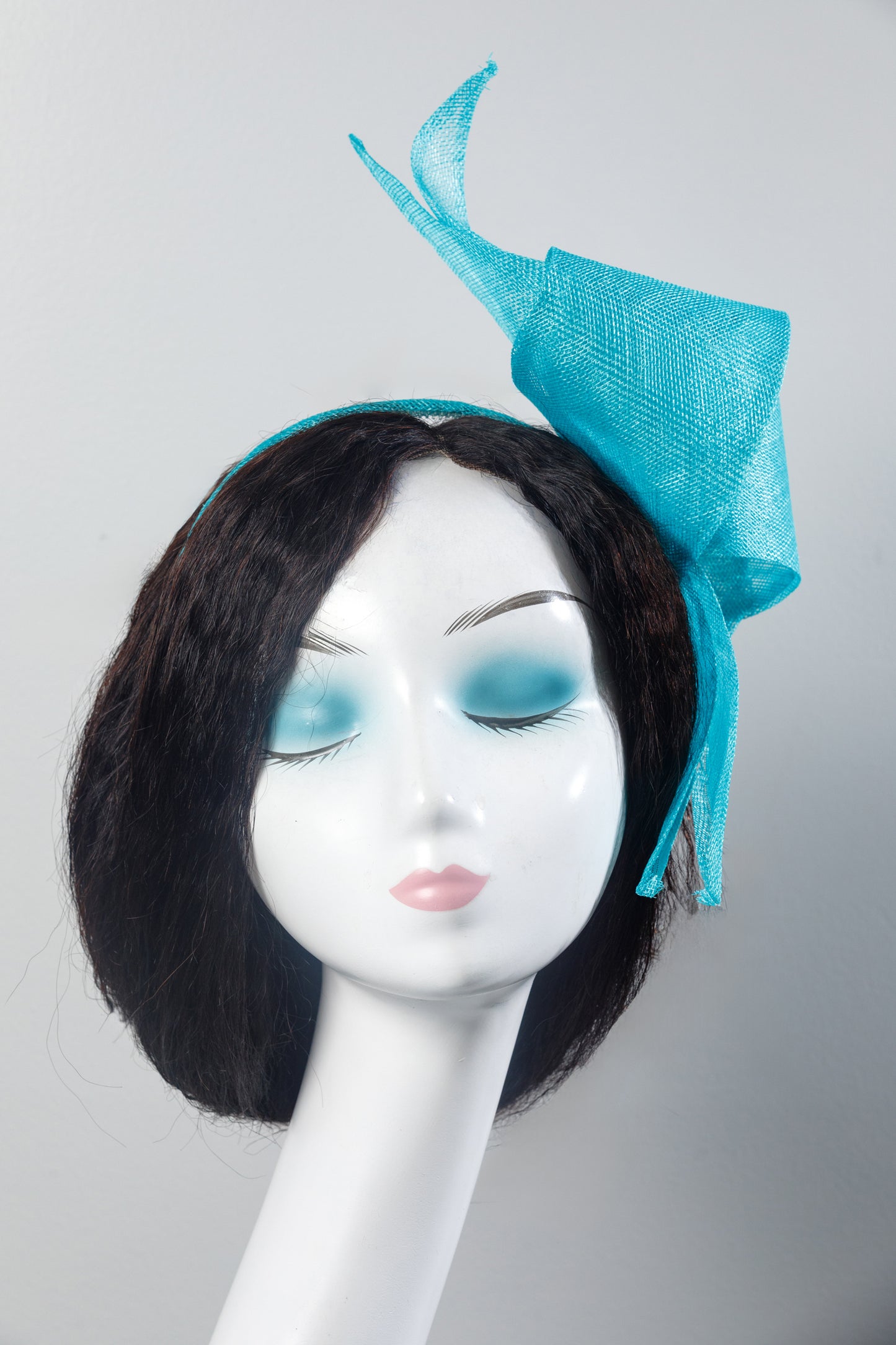 Talia Fascinator - Blue