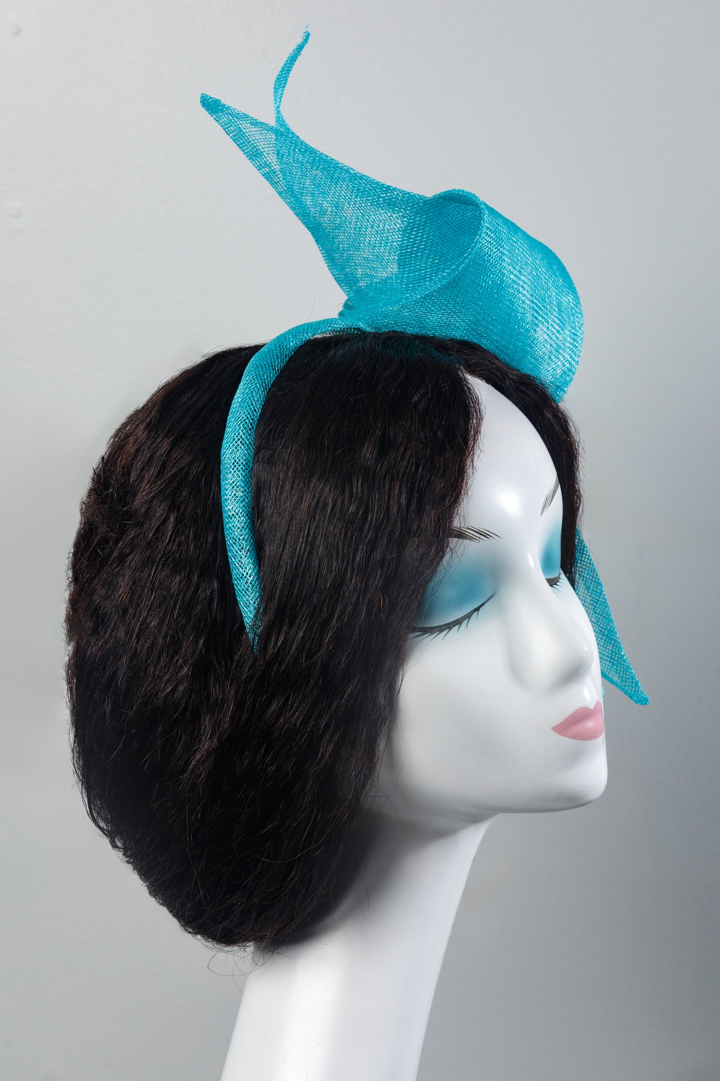 Talia Fascinator - Blue