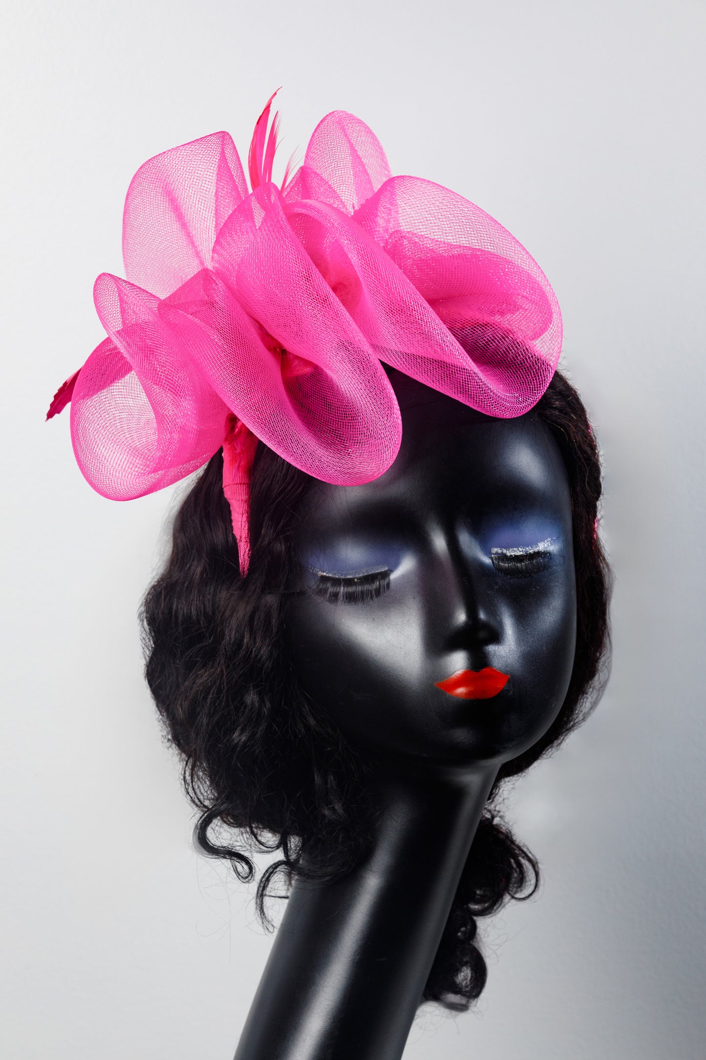 Shy Fascinator - Pink