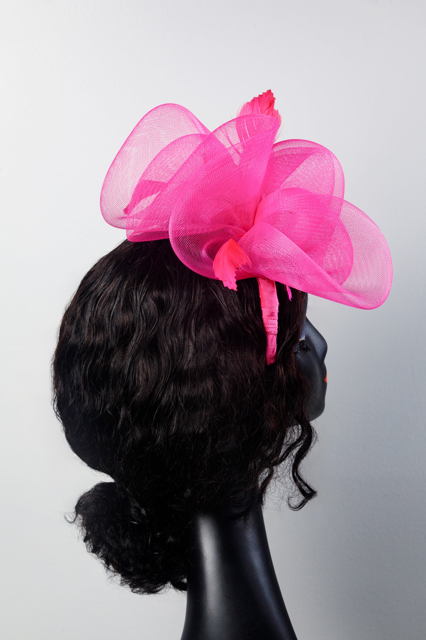 Shy Fascinator - Pink